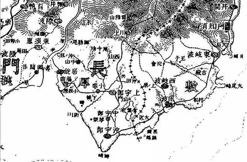 �����Q�Q�N(1889)�̒n�}