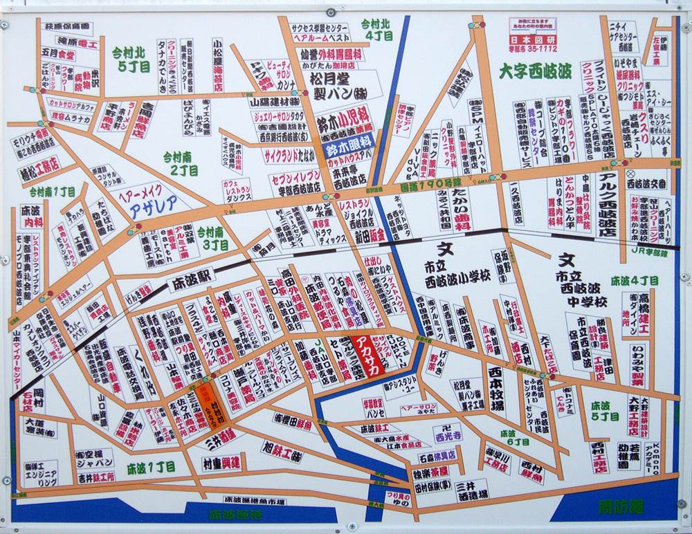 �o�C�p�X�ɂ���n�}�Ŕ�